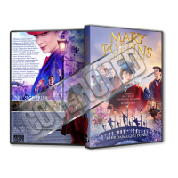 Mary Poppins Sihirli Dadı - 2018 Türkçe dvd Cover Tasarımı